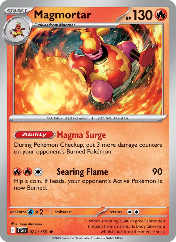 Magmortar - Journey Together #021 [EN] Reverse Holo