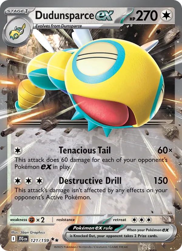 Dudunsparce ex - Journey Together #121 [EN]