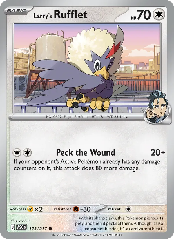 Larry's Rufflet - Ascended Heroes: Additionals #173 [EN]
