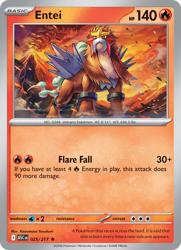 Entei - Ascended Heroes #025 [EN]