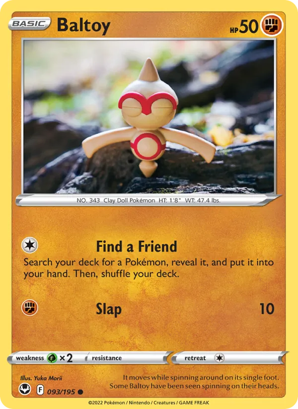 Baltoy - Silver Tempest #093 [EN]