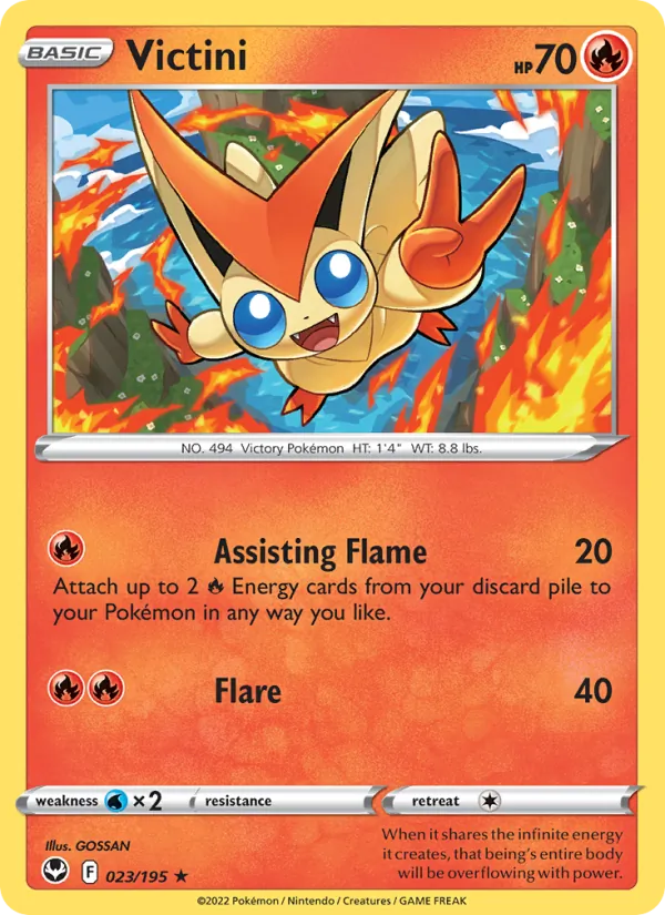 Victini - Silver Tempest #023 [EN]