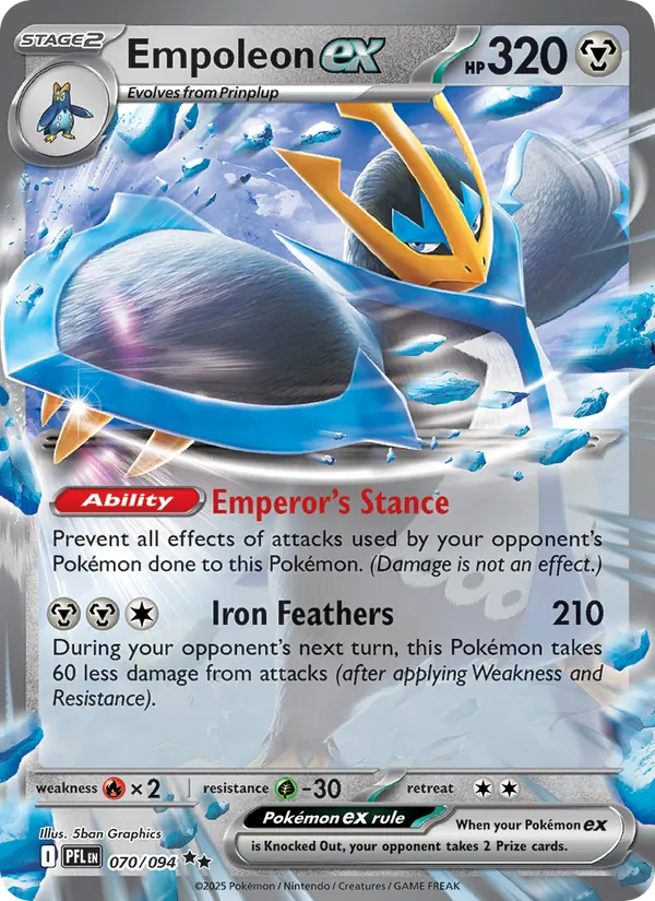 Empoleon ex - Phantasmal Flames #070 [EN]