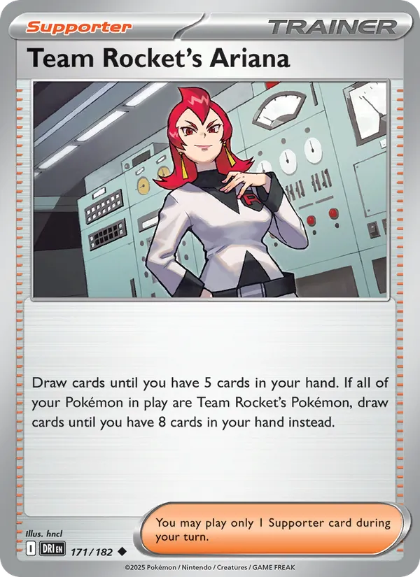 Team Rocket's Ariana - Destined Rivals #171 [EN]