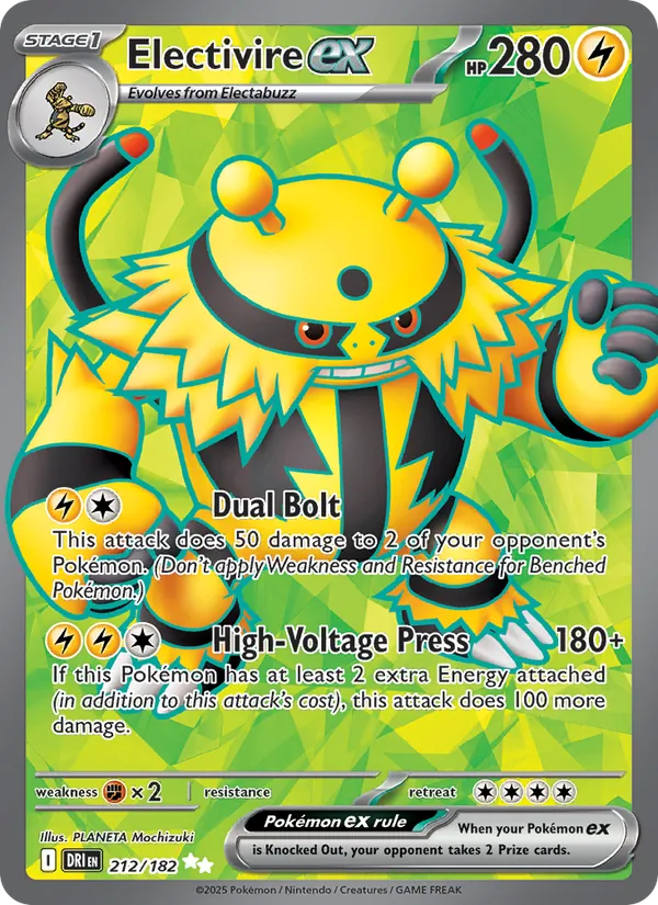 Electivire ex - Destined Rivals #212 [EN]