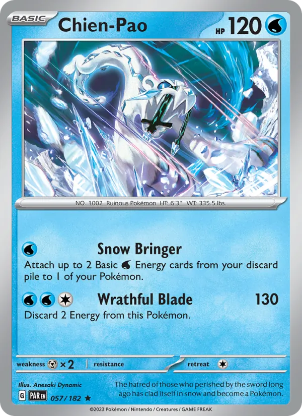 Chien-Pao - Paradox Rift #057 [EN] Reverse Holo
