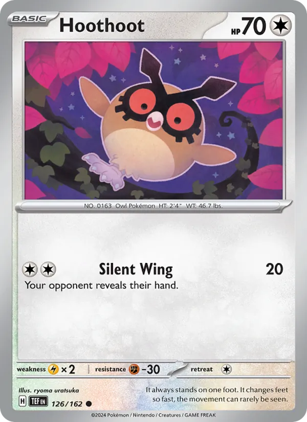Hoothoot - Temporal Forces #126 [EN]