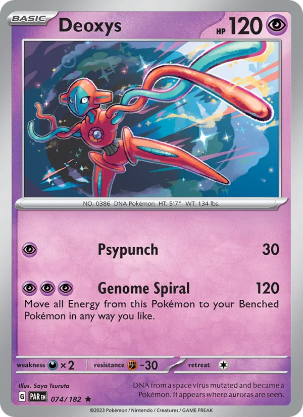 Deoxys - Paradox Rift #074 [EN]