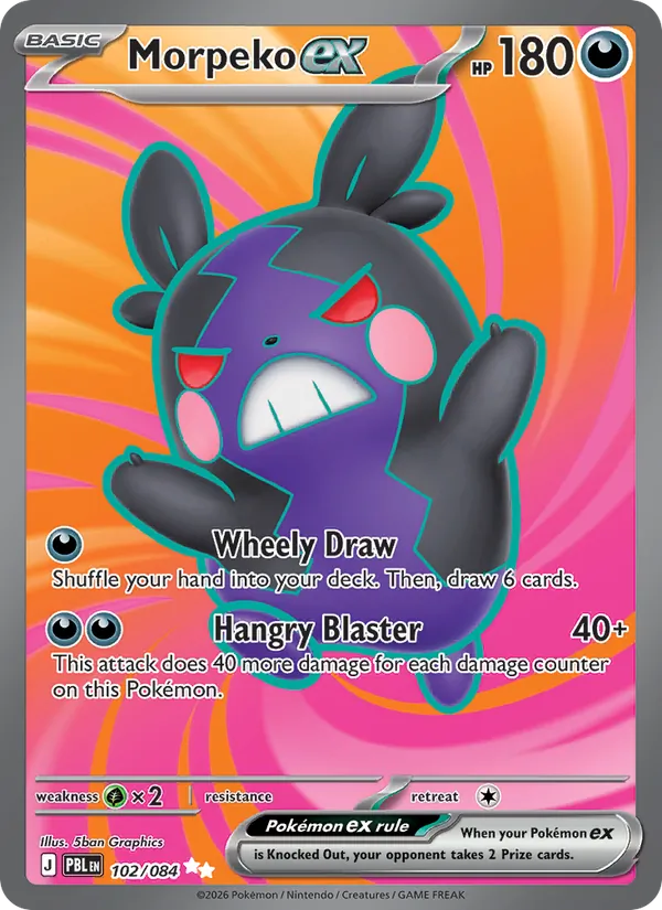Morpeko ex - Pitch Black #102 [EN]
