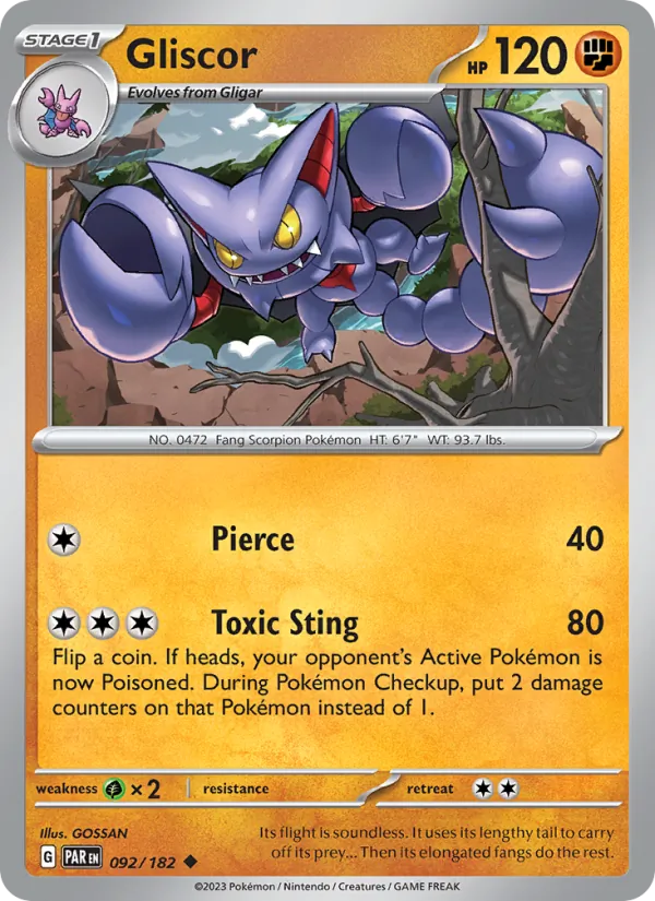 Gliscor - Paradox Rift #092 [EN]