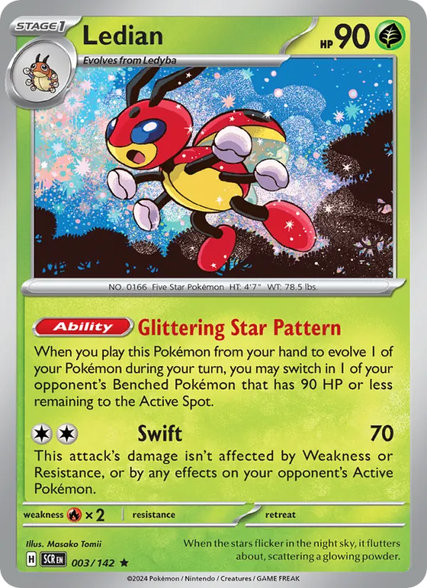 Ledian - Stellar Crown #003 [EN] Reverse Holo