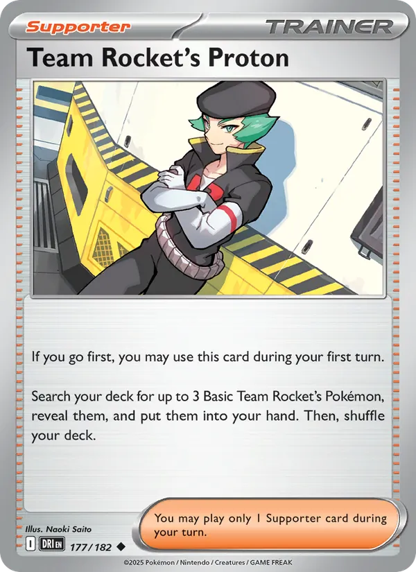 Team Rocket's Proton - Destined Rivals #177 [EN]