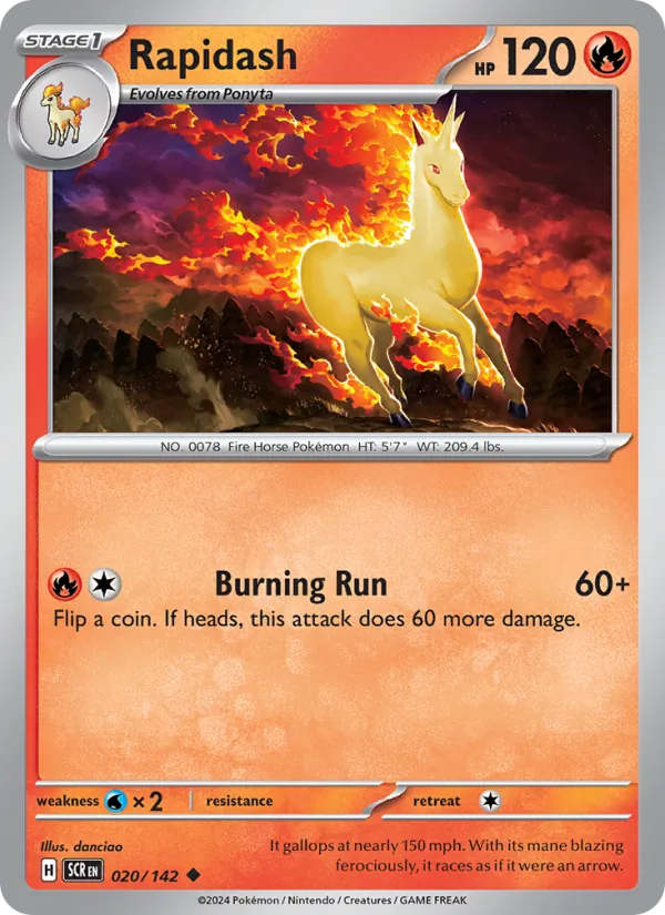 Rapidash - Stellar Crown #020 [EN]