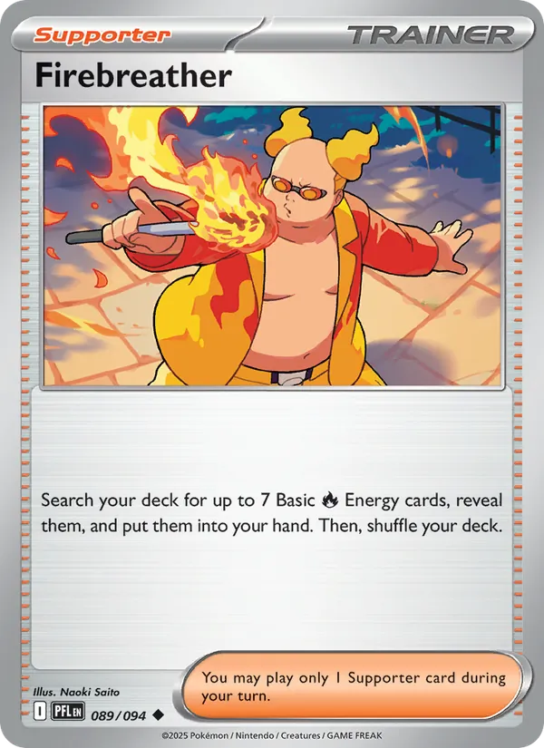 Firebreather - Phantasmal Flames #089 [EN] Reverse Holo