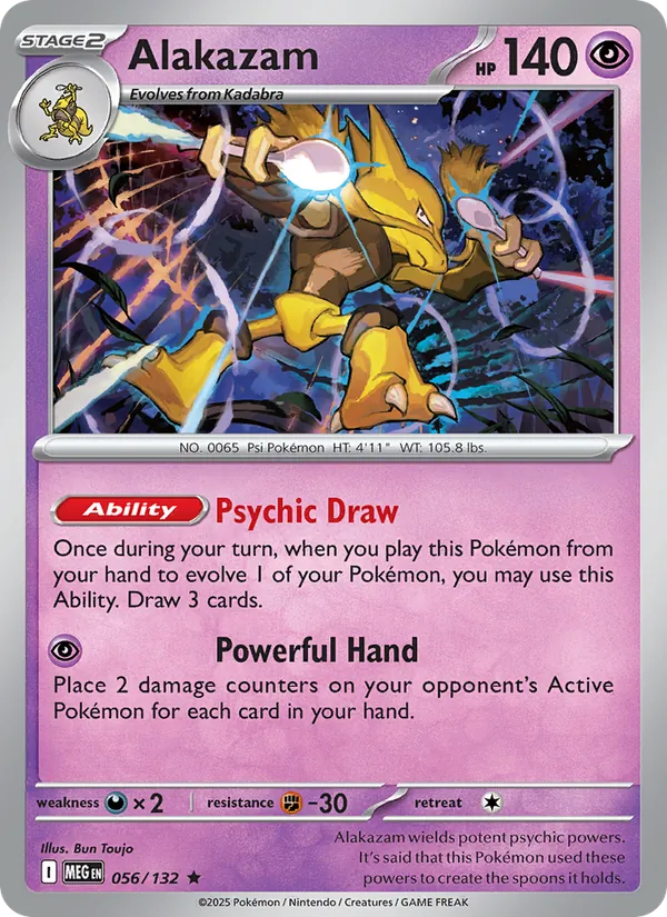 Alakazam - Mega Evolution #056 [EN]