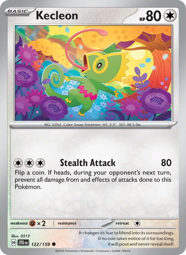 Kecleon - Journey Together #122 [EN] Reverse Holo