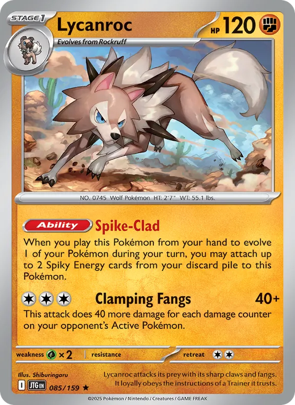 Lycanroc - Journey Together #085 [EN]