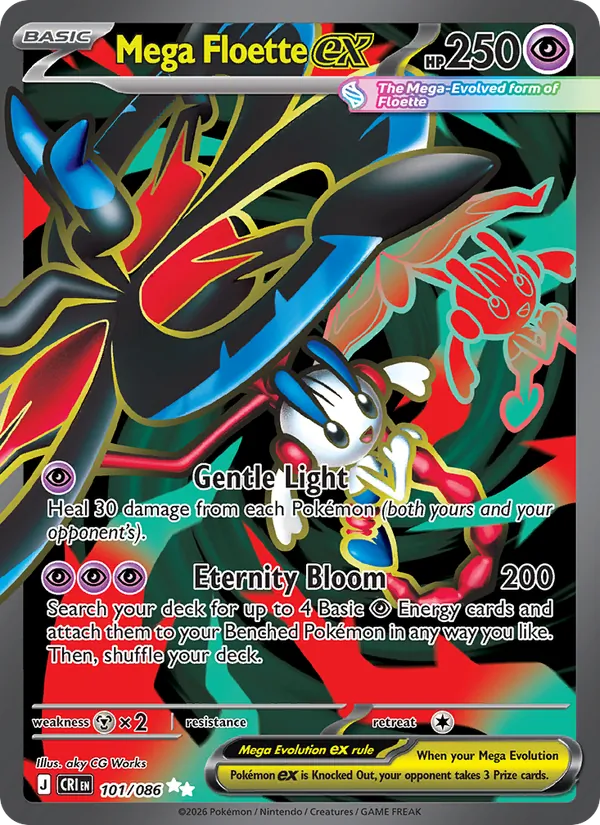 Mega Floette ex - Chaos Rising #101 [EN]